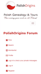 Mobile Screenshot of forum.polishorigins.com